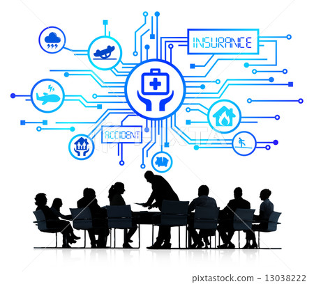 Group of Corporate People having a Meeting about Different types 13038222