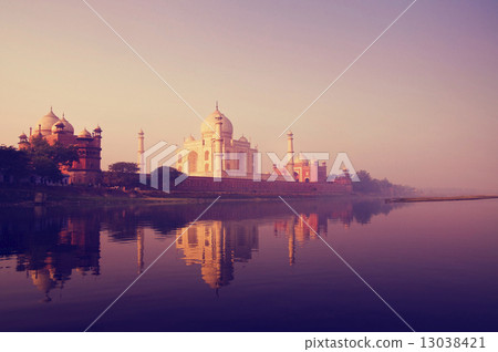 Taj Mahal India Seven Wonders Concept 13038421