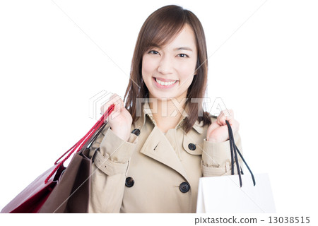 A woman shopping 13038515