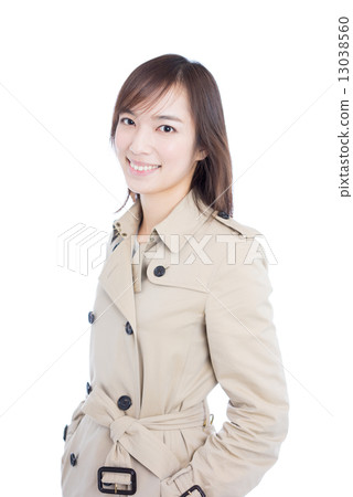 穿著大衣的女人 13038560