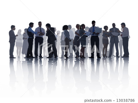 Large Group of Business Meeting 13038786