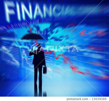 Businessman Currency Financial Crisis Concepts 13039389
