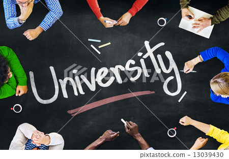 Multiethnic People Discussing About University Multiethnic People Discussing About University 13039430