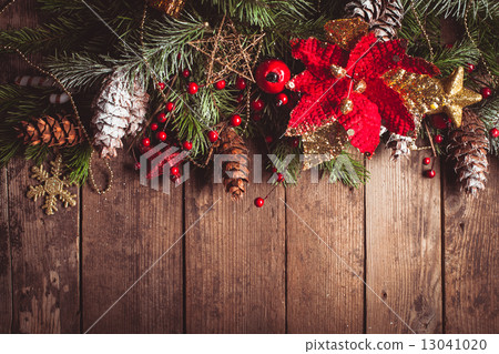 Christmas border design 13041020