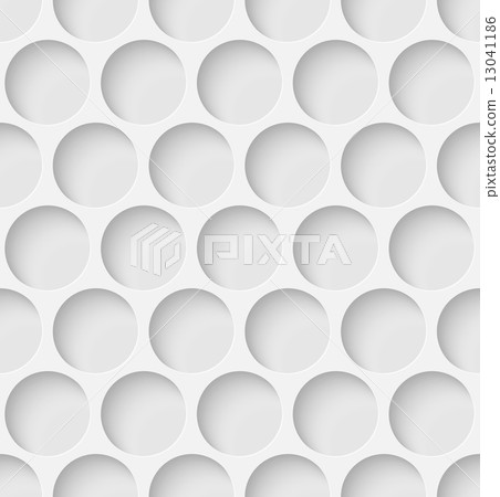 White paper seamless circle background 13041186