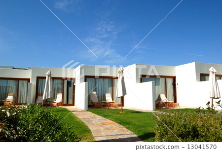 The traditional Greek luxury villas, Crete, Greece The traditional Greek luxury villas, Crete, Greece 13041570