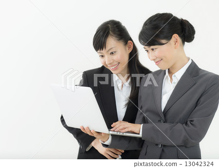 Business woman · two people 13042324