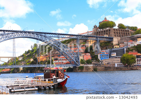 Bridge Maria Pia on Douro river, Porto, Portugal 13042493