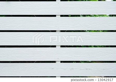 white fence, wood texture background 13042917