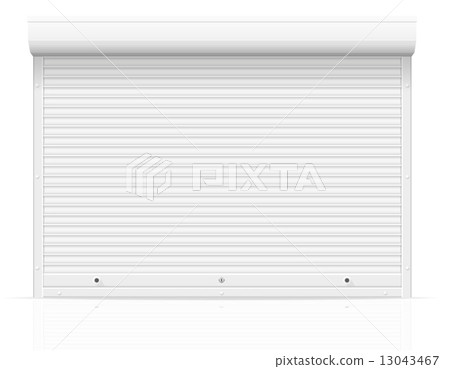 rolling shutters vector illustration rolling shutters vector illustration 13043467