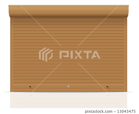 brown plastic transparent window view outdoors vector illustrati brown plastic transparent window view outdoors vector illustrati 13043475