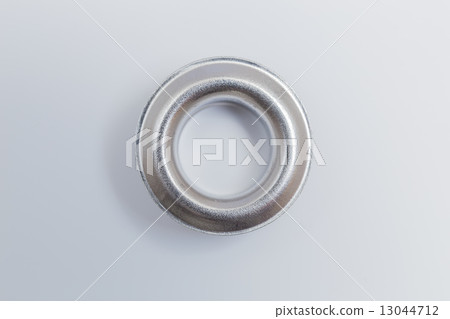 Rivets isolated on a light background as Cut 13044712