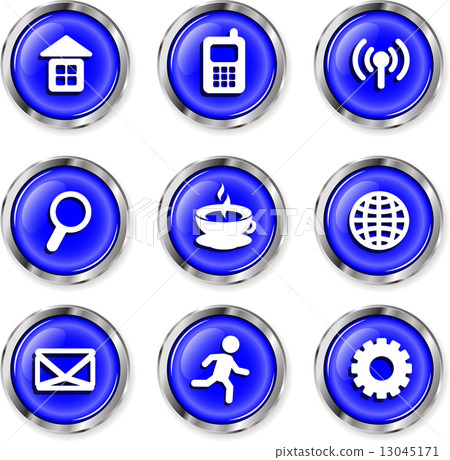 Icons buttons Icons buttons 13045171