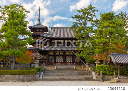 Horyuji temple Horyuji temple 13045328
