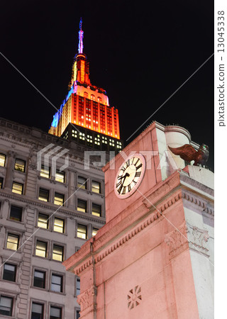 Empire State Building looked up from Herald Square Empire State Building looked up from Herald Square 13045338