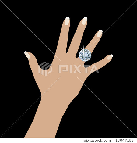 Wedding Ring on hand  13047193