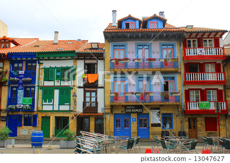 Townscape of Hondarribia Spain 13047627