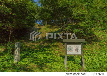 Oil flow of Kasugayama castle in the summer 13047691