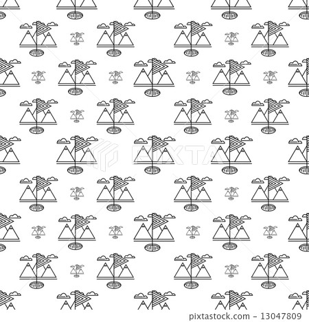 Vector background for golf. Golf flag Vector background for golf. Golf flag 13047809