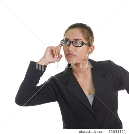 Thinking business woman 13051111