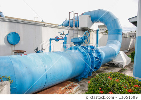 pipes of an irrigation water 13051599