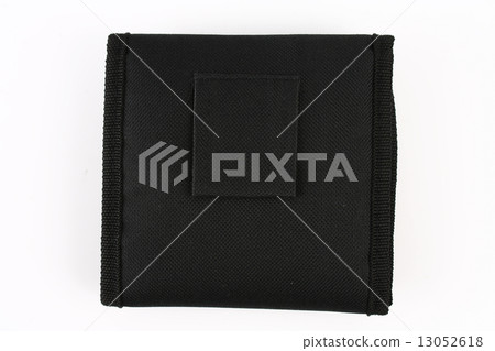 Black Wallet Isolated on White Background Black Wallet Isolated on White Background 13052618