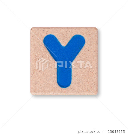 Letter Y isolated on white background 13052655