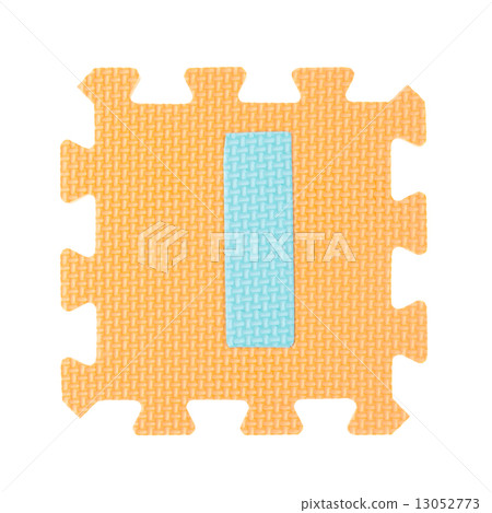 Alphabet toy piece isolated on white background Alphabet toy piece isolated on white background 13052773