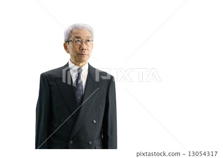 Romance gray male businessman with white back suit suits Romance gray male businessman with white back suit suits 13054317