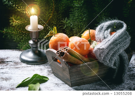 Christmas tangerines 13055208