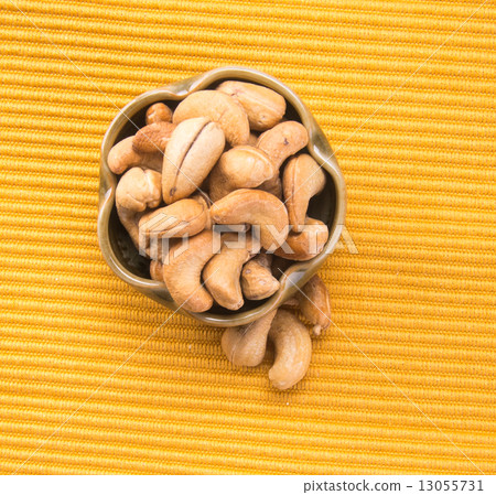 nuts. cashew nuts on the background 13055731