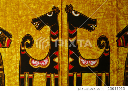 batik on the background batik on the background 13055933
