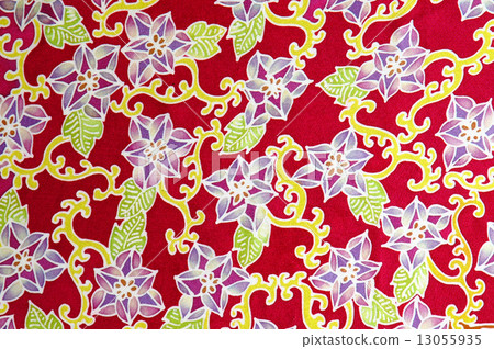 batik on the background batik on the background 13055935