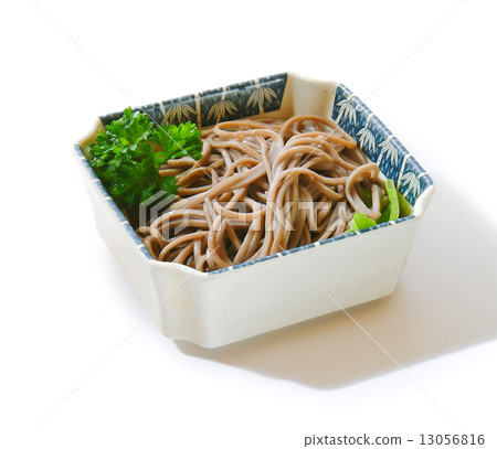 noodles on white background 13056816