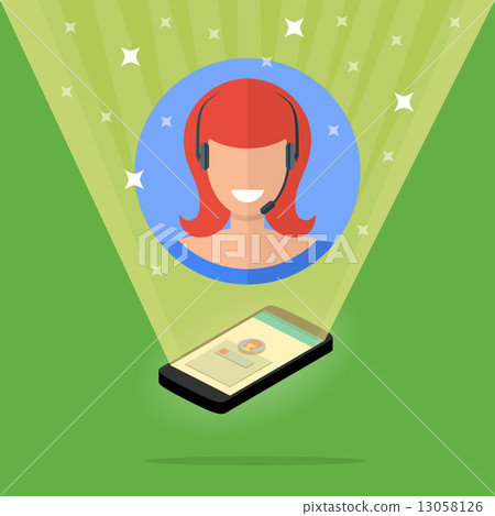 Support phone operator in headset 13058126