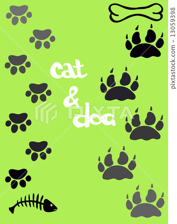 pet footsteps 13059398