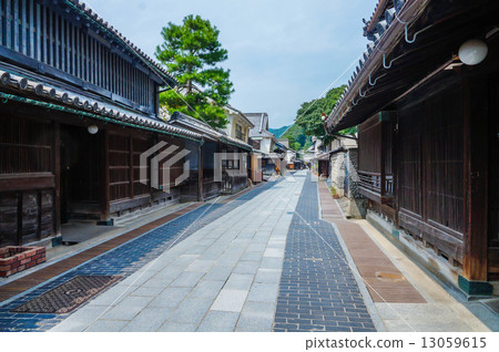 竹原的街道 13059615