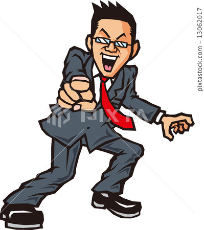 Pointing office worker 13062017