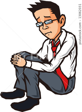 沮喪的商人 13062031