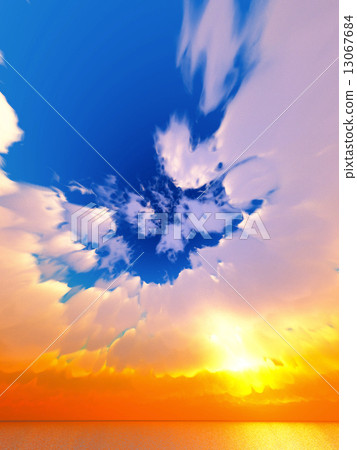 風和雲與大海 13067684