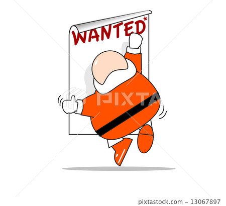 Santa Claus closed the banner to get want Santa Claus to express 13067897