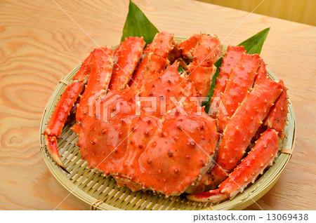 小心）腿（腳）斷裂（外腳（2）尖端在關節處），冰稍微附著。俄羅斯蝦，蟹蟹在北海道運送。 13069438