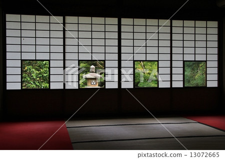 Scenery of colored paper 13072665