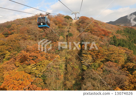 箱根索道在秋天 13074026
