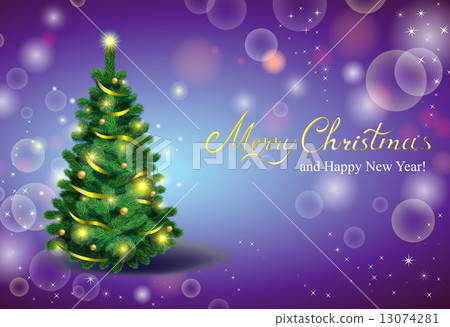 Classic Christmas tree Classic Christmas tree 13074281