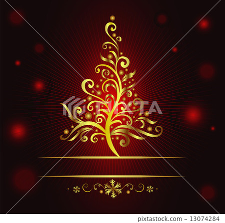 Classic Christmas tree 13074284