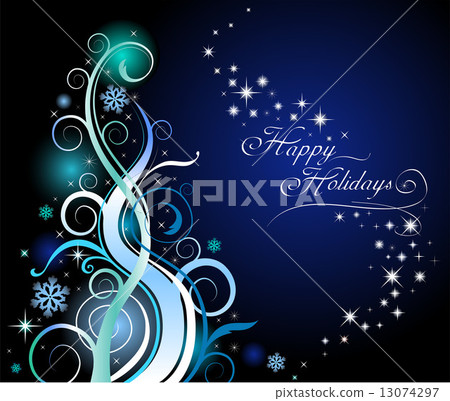 Modern Christmas tree 13074297