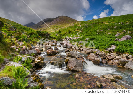 Waterfal in Countryside 13074478