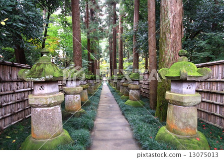 陵墓入口Hirin寺石燈籠 陵墓入口Hirin寺石燈籠 13075013