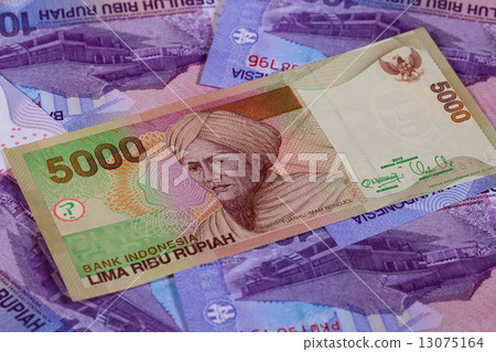 Different rupiah banknotes from Indonesia 13075164
